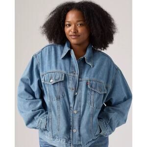 KATIENYC NWT Levi's Baggy Trucker Denim Jacket size 3X